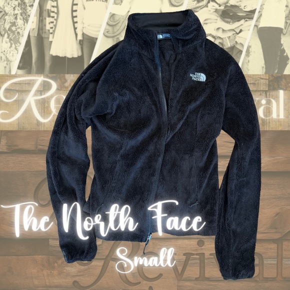 🏔️ The North Face Black Fleece Jacket – Women’s Small - Picture 1 of 2